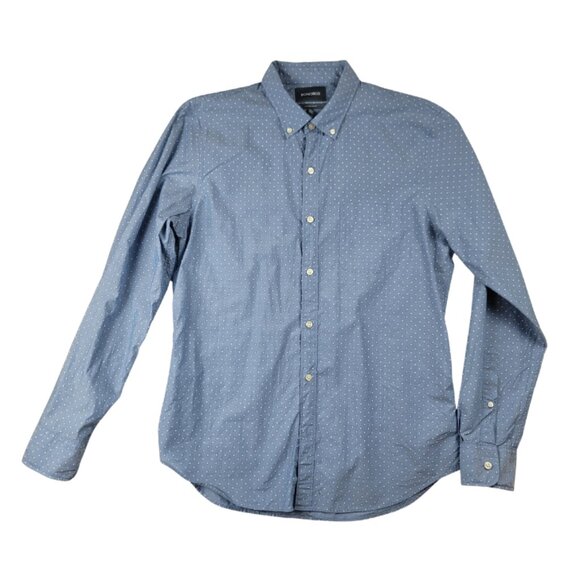 Bonobos Mens Shirt Tailored Slim Fit Long Sleeve Button Down - Picture 1 of 6